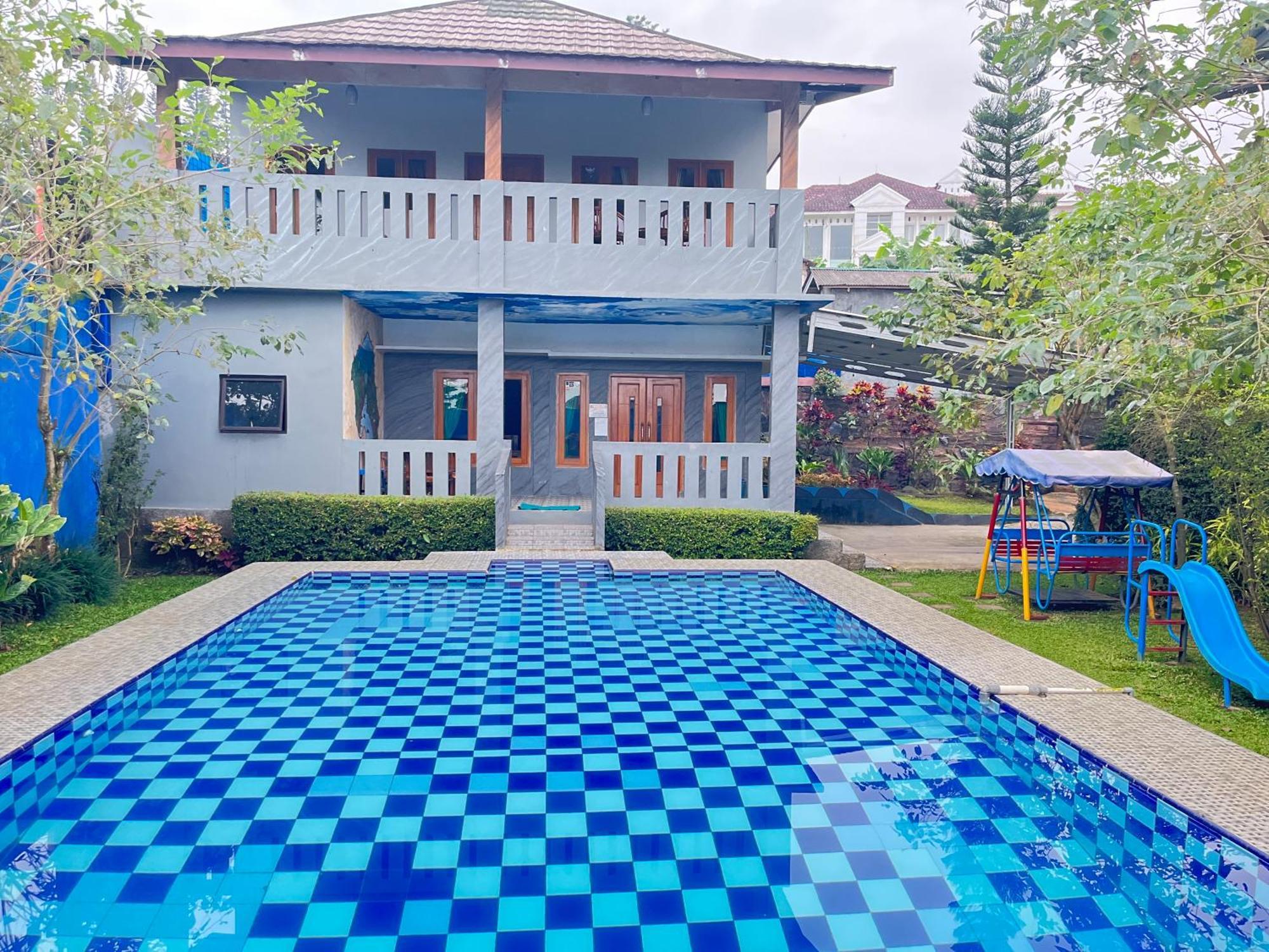 Villa Mutiara Citra Puncak Bu Eva Sampal 外观 照片